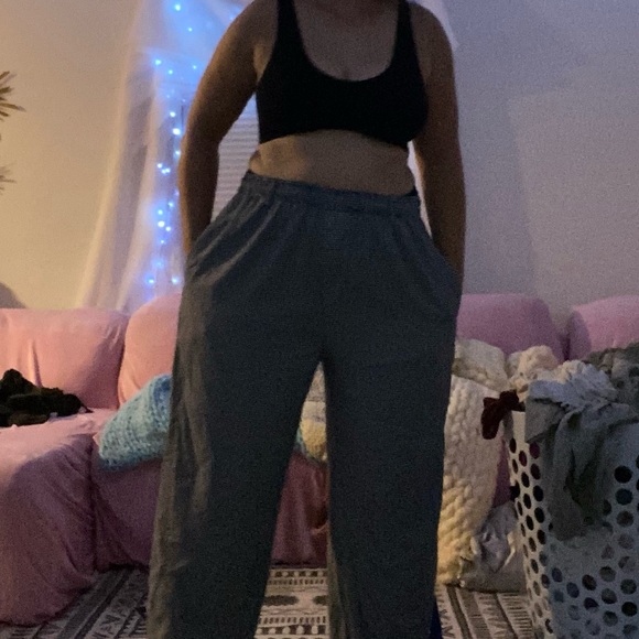 Mercer Culinary Chef Pants Houndstooth 1X Wide Leg with Pockets Loose Fit Baggy - Picture 13 of 14